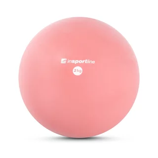 Jóga míč inSPORTline Yoga Ball 2 kg - růžová