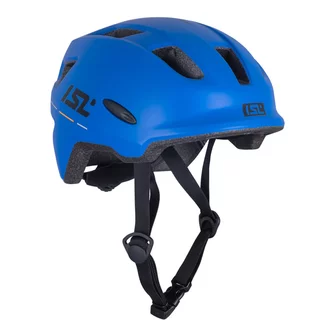 Dětská cyklo přilba s LED světlem ISL Lumitto - Racer Blue