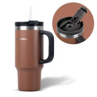 Termohrnek inSPORTline Natticino 470 ml - kávová