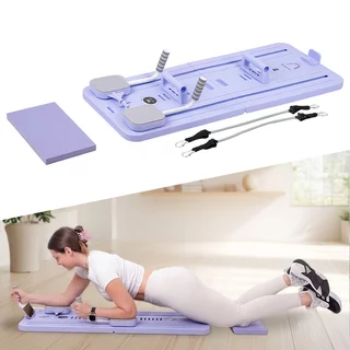 Pilates reformer inSPORTline Trancer Basic - fialová