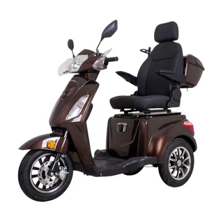 Elektrický tříkolový vozík inSPORTline Zorica Deluxe s elektromagnetickou brzdou • 25km/h • až 45 km dojezd • bez řidičáku - 2.jakost