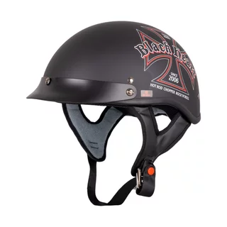 Moto přilba W-TEC Black Heart V531 Iron Cross