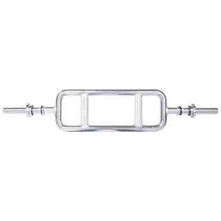 Vzpěračská tyč na triceps inSPORTline Tridabar 88,5cm/30mm • s objímkami