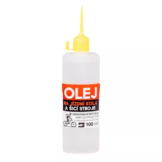 Olej na jízdní kola světlý 100 ml
