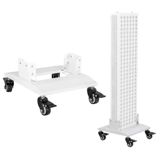 Stojan s kolečky pro infračervený LED panel inSPORTline Brister - bílá