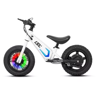 Ultralehké elektrické odrážedlo inSPORTline ISL Voltino 12" • 6,5 kg - 2.jakost - bílá