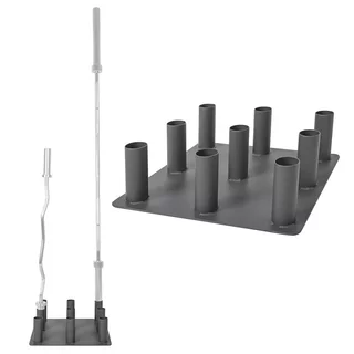 Stojan na olympijské tyče inSPORTline BR5001 • 9x50mm otvor