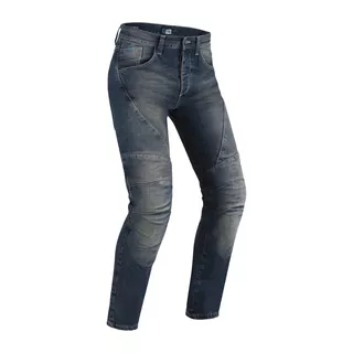 Pánské moto jeansy PMJ Dallas CE - Výprodej - modrá