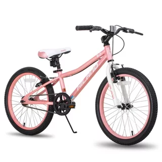 Juniorské horské kolo Hiland Climber Rigid 20" • 120-145 cm - růžová