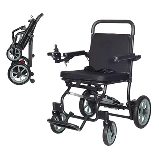 Elektrický odlehčený invalidní vozík inSPORTline Zauney • 16,6kg • do 100kg • až 20km dojezd
