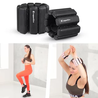 Fitness závaží na kotník a zápěstí inSPORTline Brace 2x0,5 kg