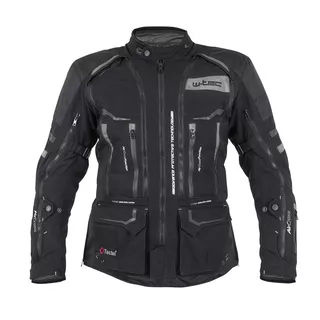 Moto bunda W-TEC Aircross - 2.jakost - černo-zlatá