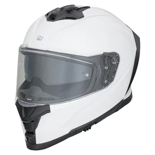 Moto přilba W-TEC Nexwor - lesklá bílá
