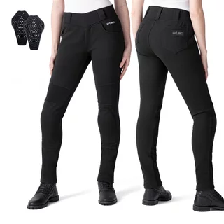 Dámské moto legíny W-TEC Lukrecia Base - černá