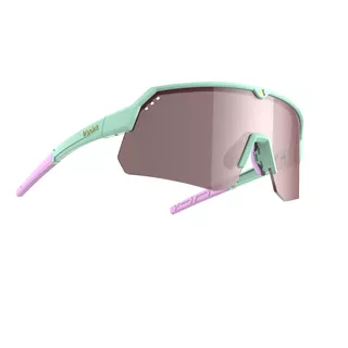 Sportovní sluneční brýle Tripoint Trerikesröset - Turquoise Smoke /w Pink Multi Cat.3