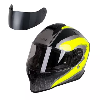 Moto přilba W-TEC Integra Graphic - 2.jakost - Black-Green