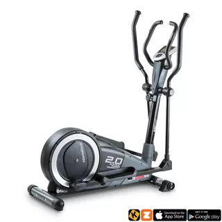 Eliptical inSPORTline Atlanta Black manuální