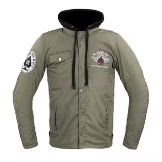 Pánská bunda W-TEC Black Heart Khaki Jacket s aramidem