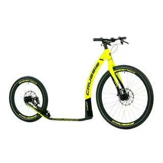 Koloběžka Crussis Cobra Sport 4.2-1 zeleno-žlutá 26"/20"