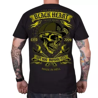 Triko BLACK HEART Satan