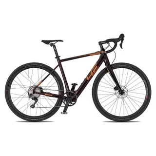 Gravel elektrokolo 4EVER ENGRAVE PRO 28" - velvet/metal bronze
