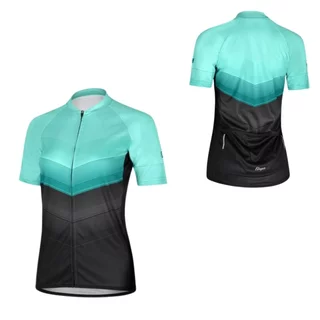 Dámský cyklistický dres s krátkým rukávem Etape Violet - mint/černá