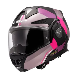 Překlopná moto přilba LS2 FF901 Advant X Ultra Grey Purple P/J