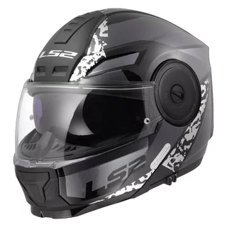 Výklopná moto přilba LS2 FF902 Scope II Oxyd Black Titanium