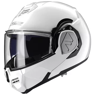 Překlopná moto přilba LS2 FF906 Advant Solid White P/J
