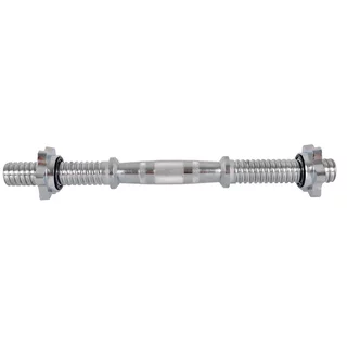 Hřídel na jednoruční činku inSPORTline SDA-16BT 40cm/30mm • se závitem a objímkami