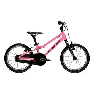 Ultra lehké dětské kolo Kross Liftie 16" Gen 009 • 105-125 cm • 5,8 kg - růžová/černá/lesk