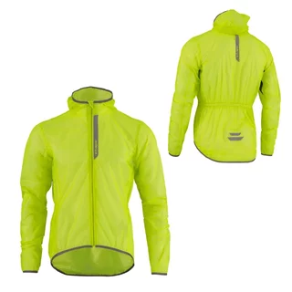 Pánská pláštěnka Etape Vento - žlutá fluo