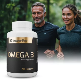 Doplněk stravy inSPORTline Omega 3, 90 kapslí