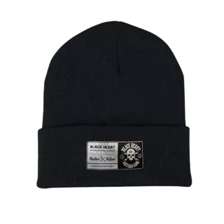 Kulich BLACK HEART Logo Skull