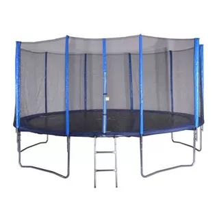 Trampolína s ochrannou sítí a schůdky Spartan 460 cm
