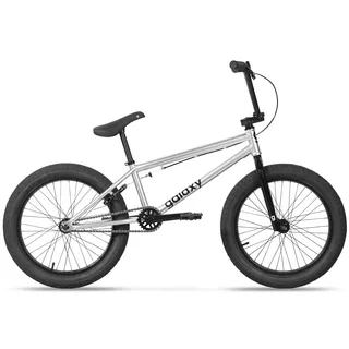 BMX kolo Galaxy Whip 20" 8.0 • 11,4 kg - stříbrná