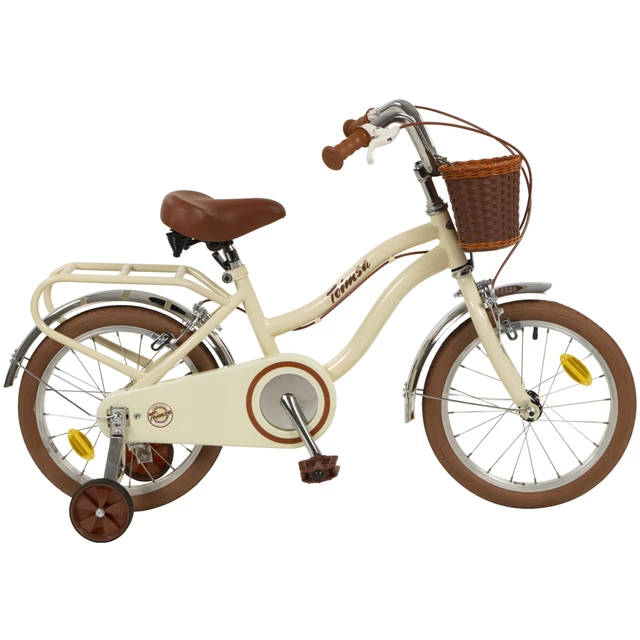 Dětské kolo Toimsa Vintage 16" • 110-120 cm - Pink - Beige