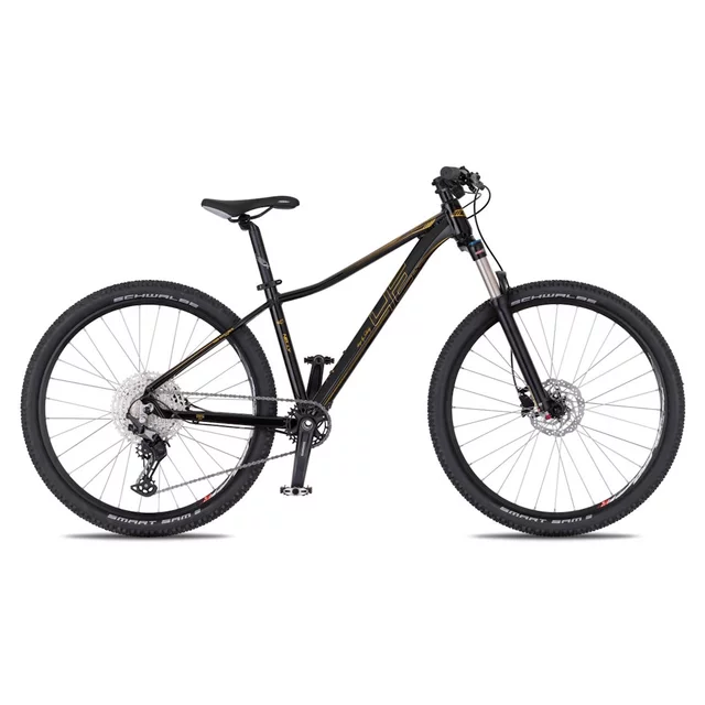 Juniorské horské kolo 4EVER Nelly Active 27,5" - model 2026 - black/gold