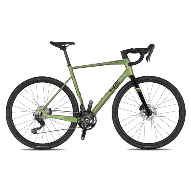 Gravel kolo 4EVER Grizzly Race 28" - model 2026 - titan rainbow - dragon green