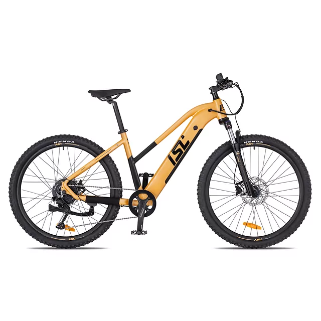 Dámské horské elektrokolo inSPORTline ISL Cleora 648 Wh 27,5" - model 2026 • dojezd až 150 km • 156-181 cm - Coral Orange