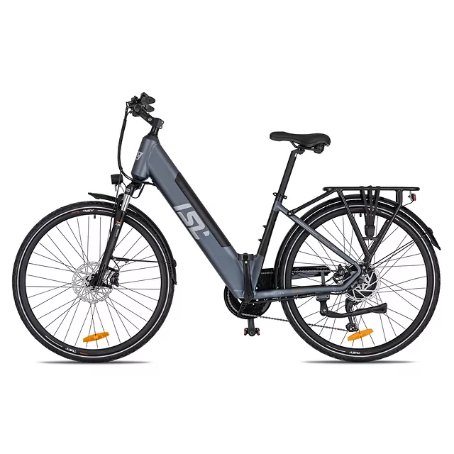 Městské elektrokolo inSPORTline ISL Eclion 648 Wh 28" - model 2026 • dojezd až 150 km - Titanium Grey
