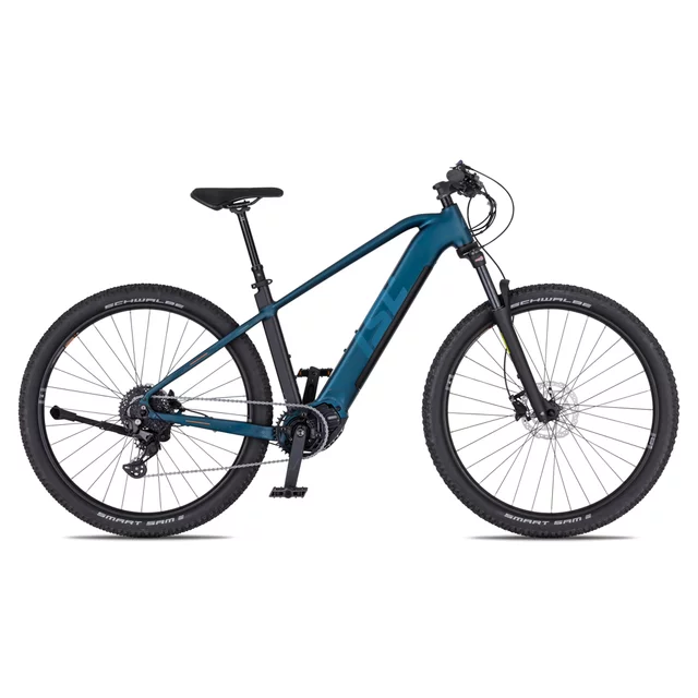 Horské elektrokolo inSPORTline ISL Tachion EVO 835 Wh 29" - model 2026 • dojezd až 180 km - Deep Coffee - Shadow Blue