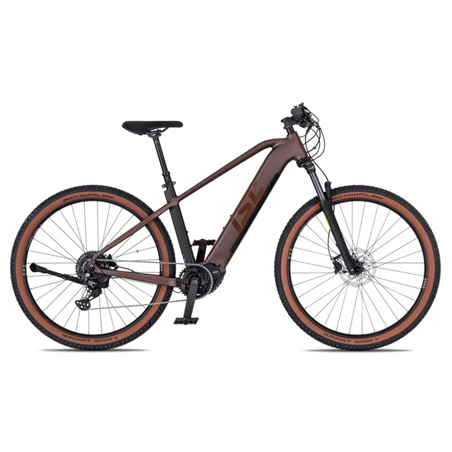 Horské elektrokolo inSPORTline ISL Tachion EVO 835 Wh 29" - model 2026 • dojezd až 180 km - Deep Coffee - Deep Coffee