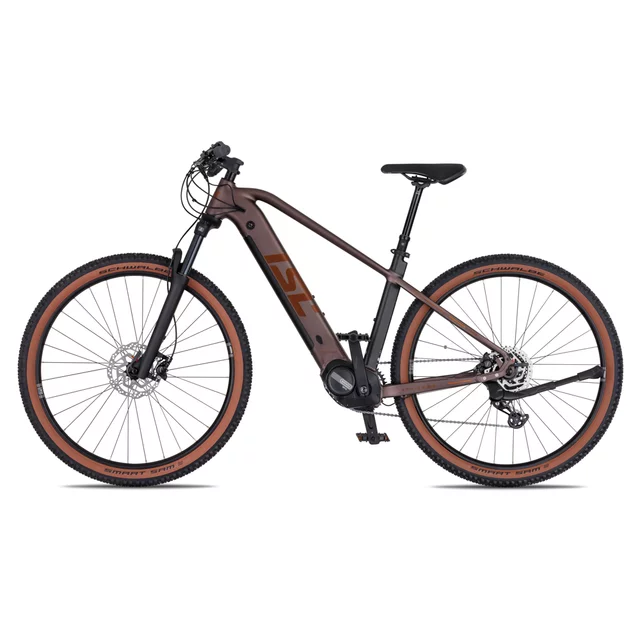 Horské elektrokolo inSPORTline ISL Tachion EVO 835 Wh 29" - model 2026 • dojezd až 180 km - Deep Coffee
