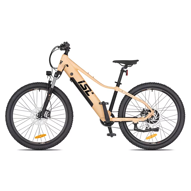 Dámské elektrokolo inSPORTline ISL Atezion 374 Wh 26" - model 2026 • dojezd až 70 km • 142-165 cm - Peach Beige