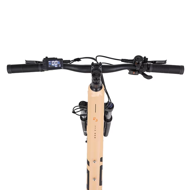 Dámské elektrokolo inSPORTline ISL Atezion 374 Wh 26" - model 2026 • dojezd až 70 km • 142-165 cm - Peach Beige