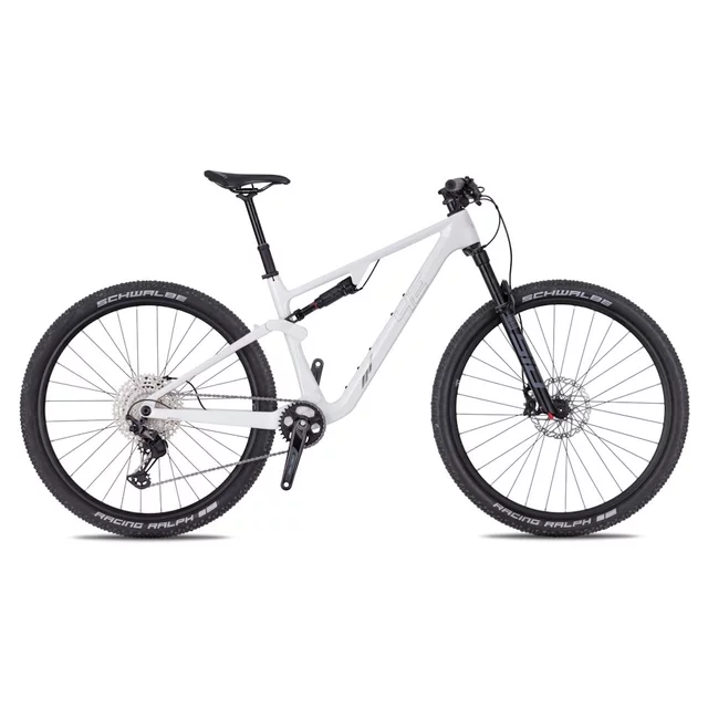 Celoodpružené kolo 4EVER Sonnic Elite 29" - model 2026 - white/silver sand