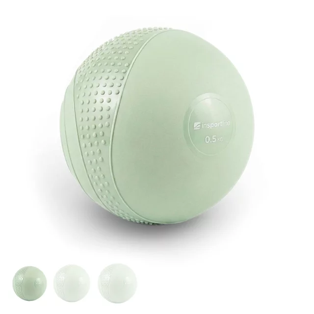 Mini medicinbaly inSPORTline Sendelar 10,5-12 cm / 0,5-1,5 kg
