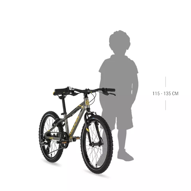 Odlehčené juniorské kolo KELLYS KITER 30 20" - model 2026 • 115-135 cm • 9,3 kg - Coral Dream