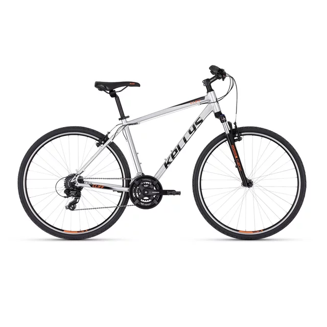 Pánské crossové kolo KELLYS Cliff 30 28" 10.0 - Chrome Grey